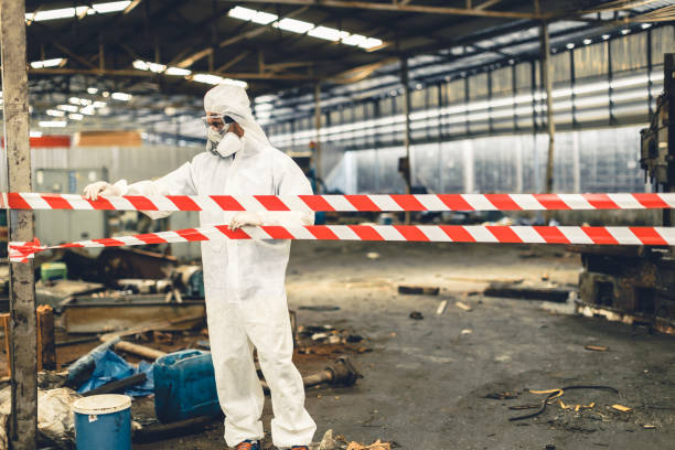 Professional Biohazard technician working in Gatlinburg, TN